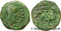 GALLIA - CARNUTES (Región de la Beauce) Bronze PIXTILOS classe VII au cavalier MBC
