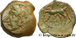 GALLIA - BITURIGES CUBI (Regione di Bourges) Bronze CAM aux trois annelets