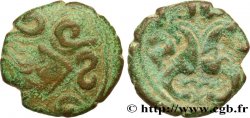 GALLIA BELGICA - AMBIANI (Area of Amiens) Bronze aux hippocampes adossés, BN. 8526