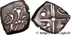 CADURQUES (région de Cahors) Drachme “à la tête triangulaire”, S. 125 TTB
