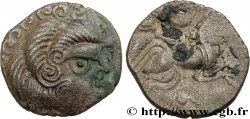GALLIEN - ARMORICA - CORIOSOLITÆ (Region die Corseul, Cotes d Armor) Statère de billon, classe III au nez en epsilon