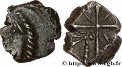 GALLIA - SOUTH WESTERN GAUL - RUTENI (Area of Rodez) Drachme “aux feuilles aquatiques” VF/XF