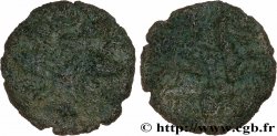 GALLIA BELGICA - AMBIANI (Región de Amiens) Bronze IMONIO au cavalier et aux volutes