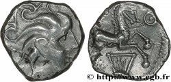 ÉDUENS (BIBRACTE, région du Mont-Beuvray) Denier à la lyre