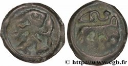 RÈMES (Région de Reims) Potin au guerrier courant TTB+/TTB