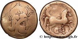 BAÏOCASSES (Région de Bayeux) Statère d’électrum à la lyre TB+