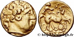 GALLIA - HELVETII/ ARVERNI - Unspecified Quart de statère d’or, imitation du type de Philippe