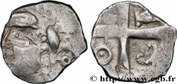 GALLIA - SOUTH WESTERN GAUL - PETROCORII (Area of Perigueux) Drachme  type de Belvès  (fleur aquatique au 1)