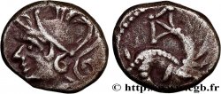 ALLOBROGES (Région du Dauphiné) Denier à l’hippocampe, tête à gauche