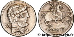 HISPANIA - VASCONES - TURIASU - (Provincia de Zaragoza - Tarazona) Denier au cavalier