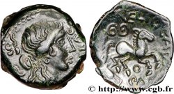 VELIOCASSES (Area of Norman Vexin) Bronze SVTICCOS, classe IV au cheval AU