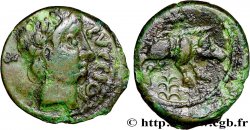 GALLIA - SOUTH WESTERN GAUL - PETROCORII (Area of Perigueux) Bronze LVCCIOS au sanglier AU