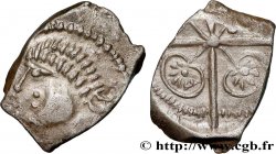 RUTÈNES (région de Rodez) Drachme “aux feuilles aquatiques” TTB+