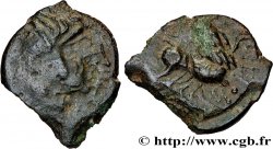 GALLIA - BITURIGES CUBI (Región de Bourges) Bronze CAMBIL