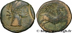 GALLIA - NEDENES (oppidum of Montlaures) Unité ou bronze au taureau, tête stylisée