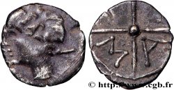 NEMAUSUS - NÎMES Obole MA, tête à gauche, I couché derrière la tête TTB/TTB+