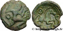 GALLIA - BELGICA - BELLOVACI (Regione di Beauvais) Bronze au personnage courant