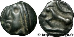 GALLIA BELGICA - SEQUANI (Area of Besançon) Potin à la grosse tête casquée