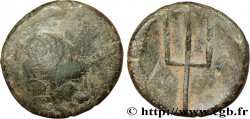 DANUBIAN CELTS - IMITATIONS OF THE TETRADRACHMS OF PHILIP II AND HIS SUCCESSORS Unité de bronze au trident