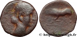 RÈMES (Région de Reims) Bronze GERMANVS INDVTILLI au taureau (Quadrans)