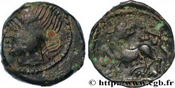 GALLIA - CARNUTES (Area of the Beauce) Bronze Pixtilos à la louve VF