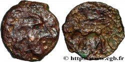 GALLIA - CARNUTES (Area of the Beauce) Bronze au loup, tête à droite