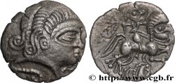 VENETI (Region die Vannes) Statère de billon au cheval octopède et à l’hippocampe VZ