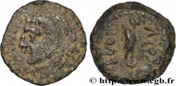 HISPANIA - GADIR/GADES (Province de Cadiz) Quadrans de bronze à la tête de Melqart et au dauphin