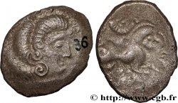 CORIOSOLITÆ (Area of Corseul, Cotes d Armor) Statère de billon, classe I au nez droit XF