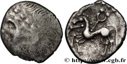 GALLIA - SANTONES / MID-WESTERN, Unspecified Drachme à la couronne en chevrons