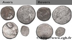 PLANCHETS / INGOTS / METAL BARS Lot de quatre flans en argent