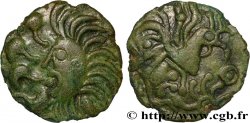 GALLIA - BELGICA - BELLOVACI (Región de Beauvais) Bronze au coq à tête humaine