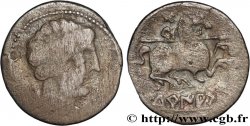 HISPANIA - VASCONES - TURIASU - (Provincia of Zaragoza - Tarazona) Denier au cavalier