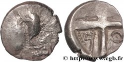 GALLIA - SUDOESTE DE LA GALLIA - PETROCORII (Región de Perigueux) Drachme  type de Belvès  S.215, 233