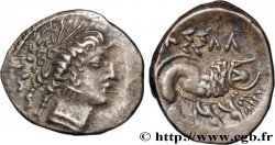 ITALIA - TRANSPADANA - CELTO-LIGURI “Drachme légère”, imitation de Marseille