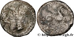 SOUTH-WESTERN GAUL Drachme WOLOWI, imitation d’Emporia