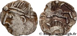 BITURIGES CUBES, INCERTAINES Drachme “de Cheverny”, tête à gauche TTB/TB+