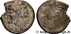 GALLIA - SANTONES / MID-WESTERN, Unspecified Drachme aux mèches aquitaniques, à gauche