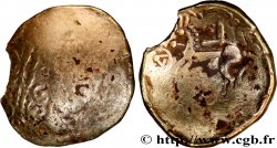 SÉQUANES - HELVÈTES, Incertaines (Suisse actuelle) Statère au bige et à la rouelle, bige à gauche TB/TTB
