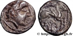PICTONES / BITURIGES / CARNUTES - Centrooeste - Incertias Drachme au cavalier et au fleuron