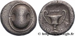 BÉOTIE - THÈBES Hemidrachme ou quart de statère