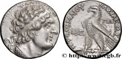 EGYPT - LAGID OR PTOLEMAIC KINGDOM - PTOLEMY X ALEXANDER I AND CLEOPATRA III Tétradrachme