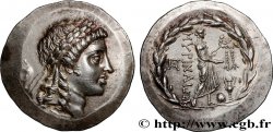 ÉOLIDE - MYRHINA Tétradrachme stéphanophore