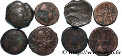 LOTS Lot de quatre monnaies