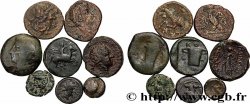 LOTS Lot de huit monnaies