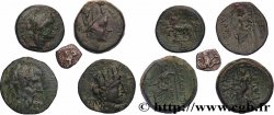 LOTS Lot de cinq monnaies de Cilicie
