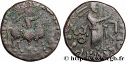 ROYAUME INDO-SCYTHE - AZÈS II Tétradrachme bilingue