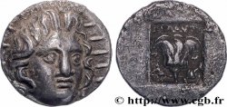 CARIA - ISOLA DI CARIA - RHODOS Hemidrachme plinthophore