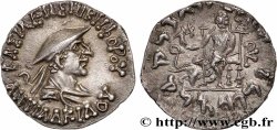 BACTRIA - BACTRIAN KINGDOM - ANTIALCIDAS Drachme bilingue