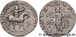 SCYTHIA - INDO-SCYTHIAN KINGDOM - AZES Tétradrachme bilingue